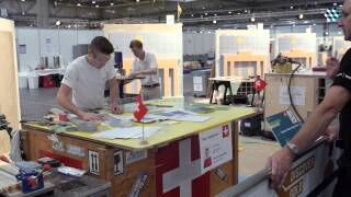 WorldSkills 2013 - Wettbewerb der Fliesenleger