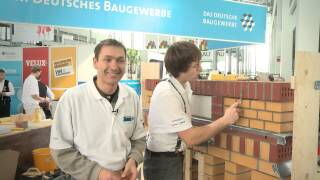 Trainingscamp des Nationalteams des Deutschen Baugewerbes auf der BAU 2013